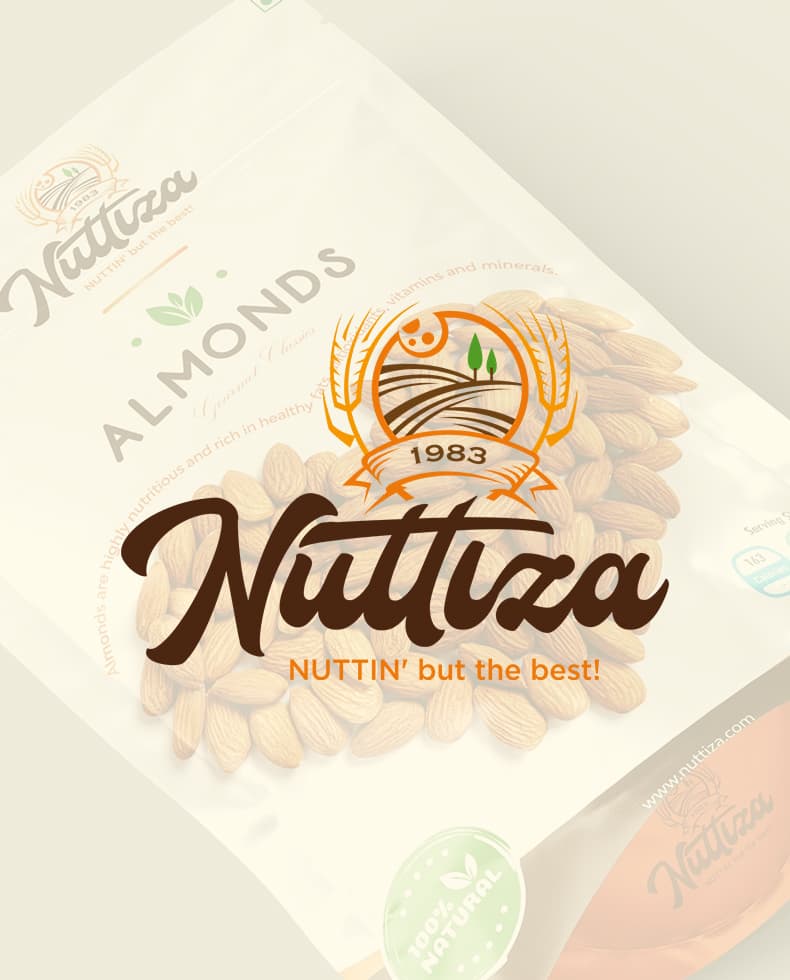 Nutizza, Branding, Packaging